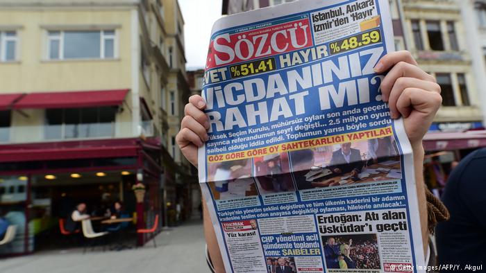 Turkey seeks arrests at opposition newspaper Sozcu