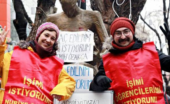 The Turkish teachers are on hunger strike for 73 days