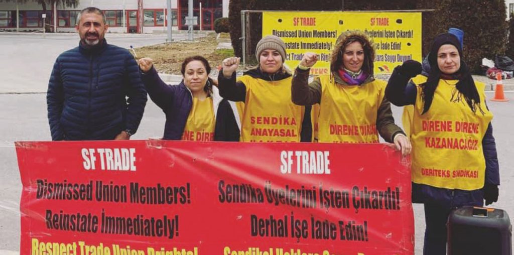 Fighting for the right to join a trade union