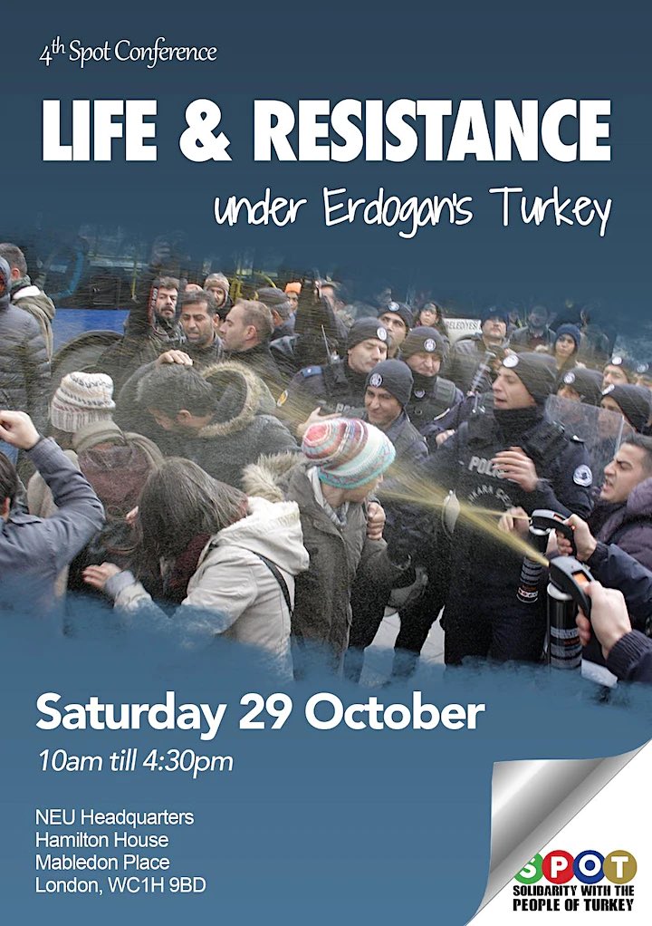 SPOT Conference: Life & Resistance Under Erdogan’s Turkey