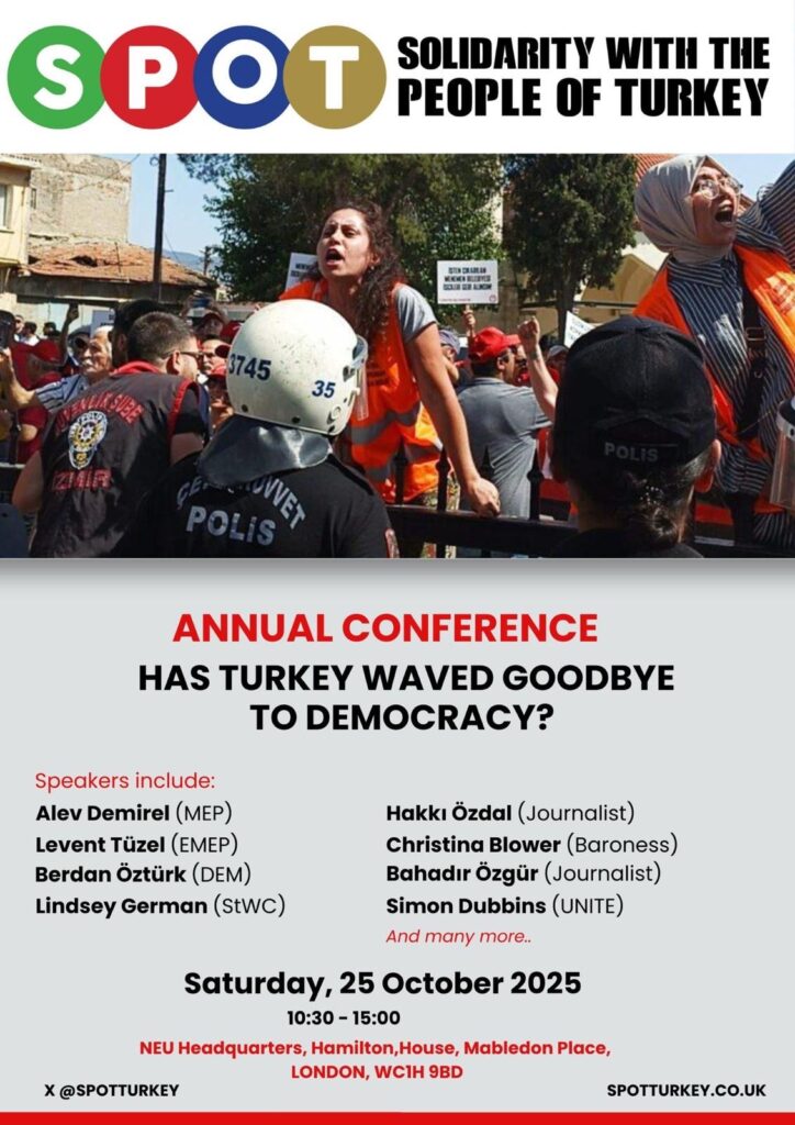 SPOT Annual Conference 2025: Has Turkey Waved Goodbye to Democracy?
