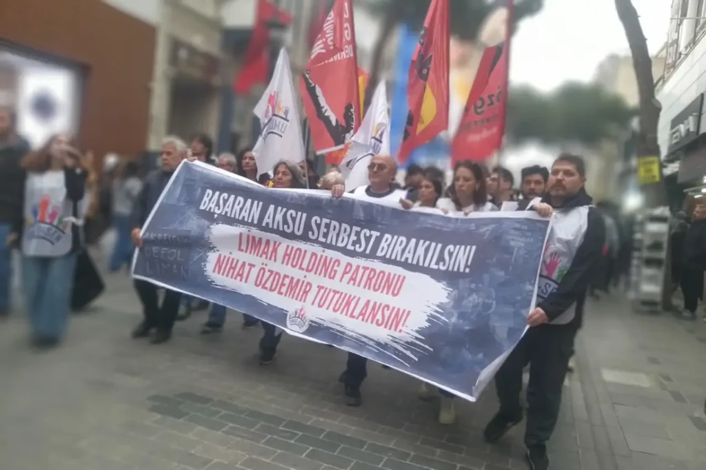 Protest in İzmir condemns arrests of labour and environmental activists